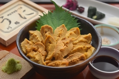 淡路赤ウニ一品料理【7月~9月】